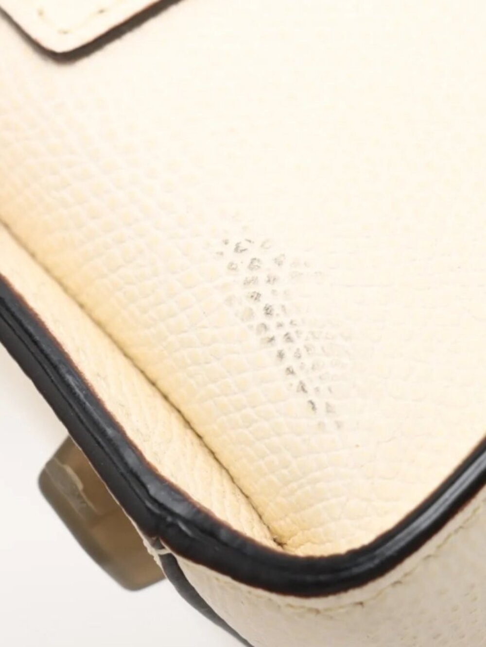 The Valextra Medium Iside Leather Two-Way Handbag in Beige is a refined and eleg - Picture 11 of 15